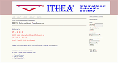 Desktop Screenshot of ita.ithea.org